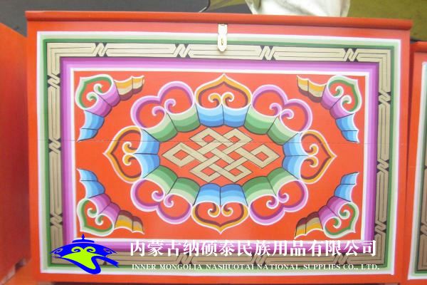 实木蒙古包内饰