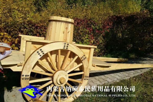 实木蒙古包内饰