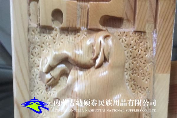 实木蒙古包内饰