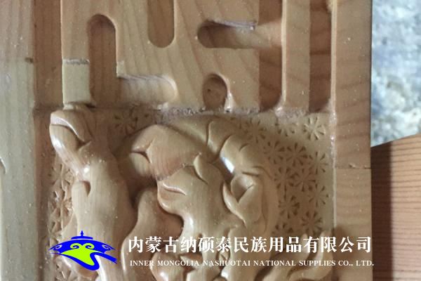 实木蒙古包内饰